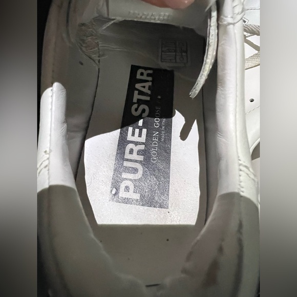 Golden Goose Pure White Sneakers - Picture 4 of 6